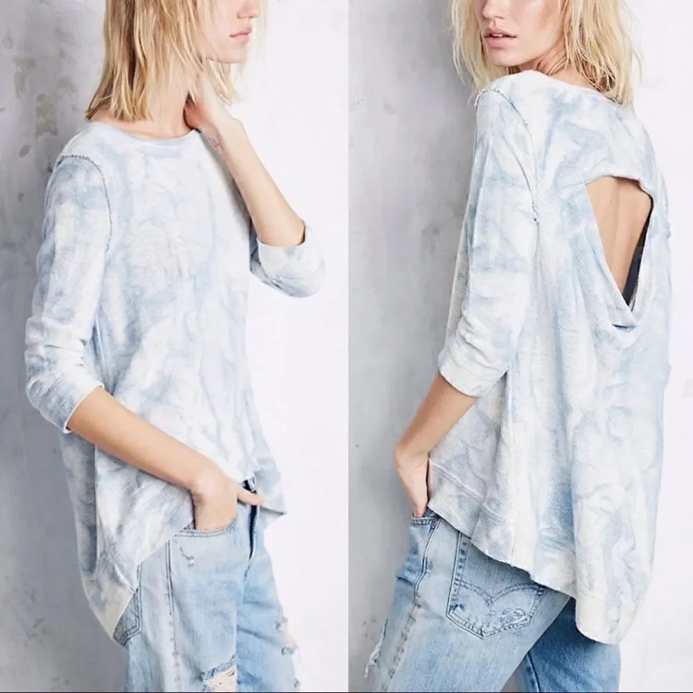 Free People Tie Dye Sweater